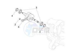 Runner 50 SP drawing Crankshaft