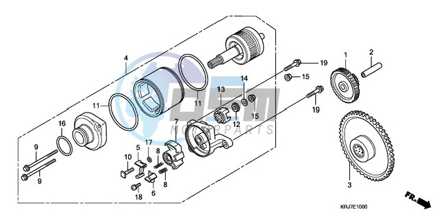 STARTING MOTOR