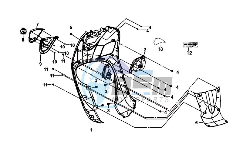 FRONT COVER / HEADLIGHT