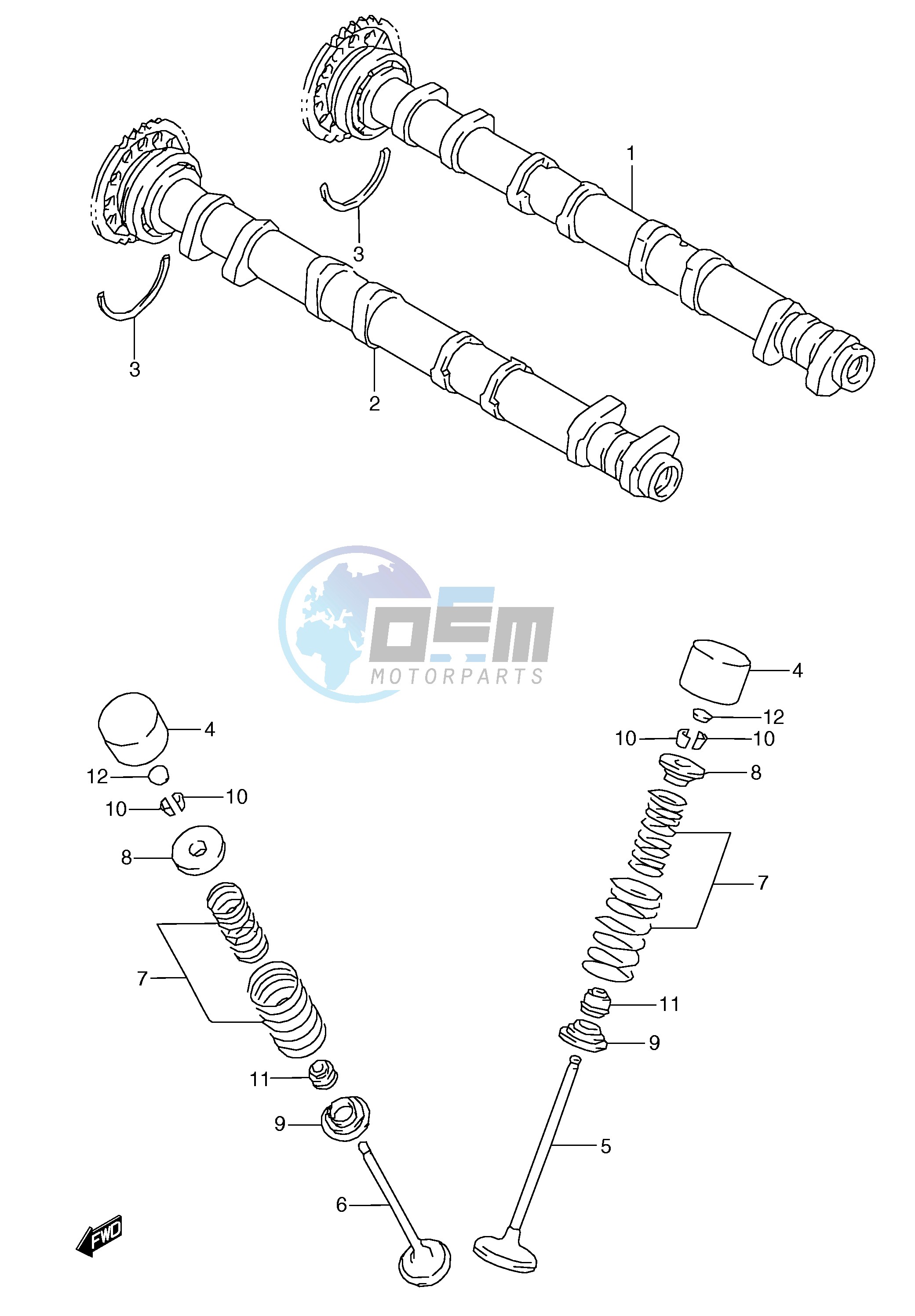 CAM SHAFT - VALVE