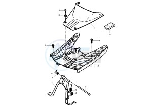 BW'S NEXT GENERATION 50 drawing FOOTREST -STAND