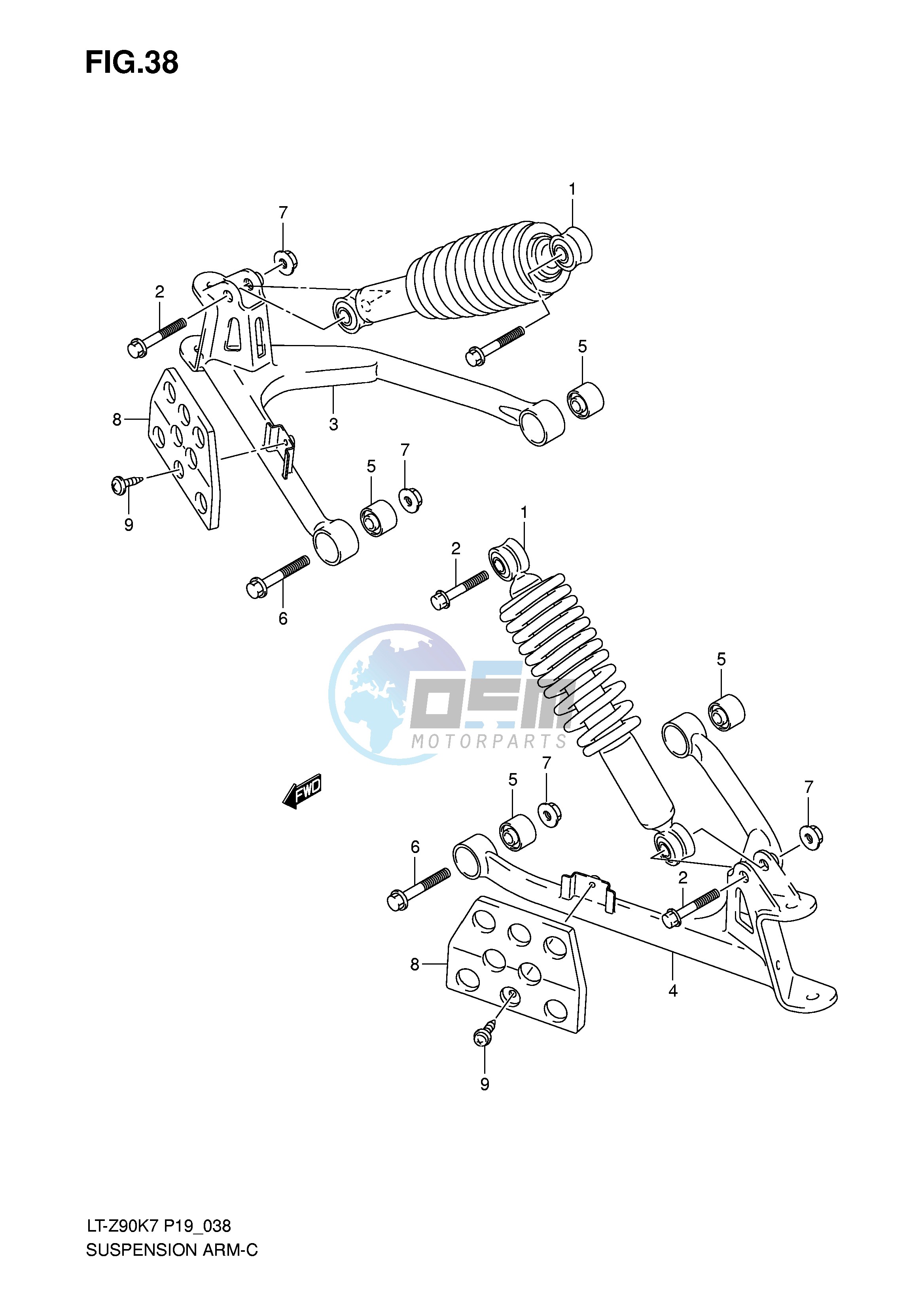 SUSPENSION ARM