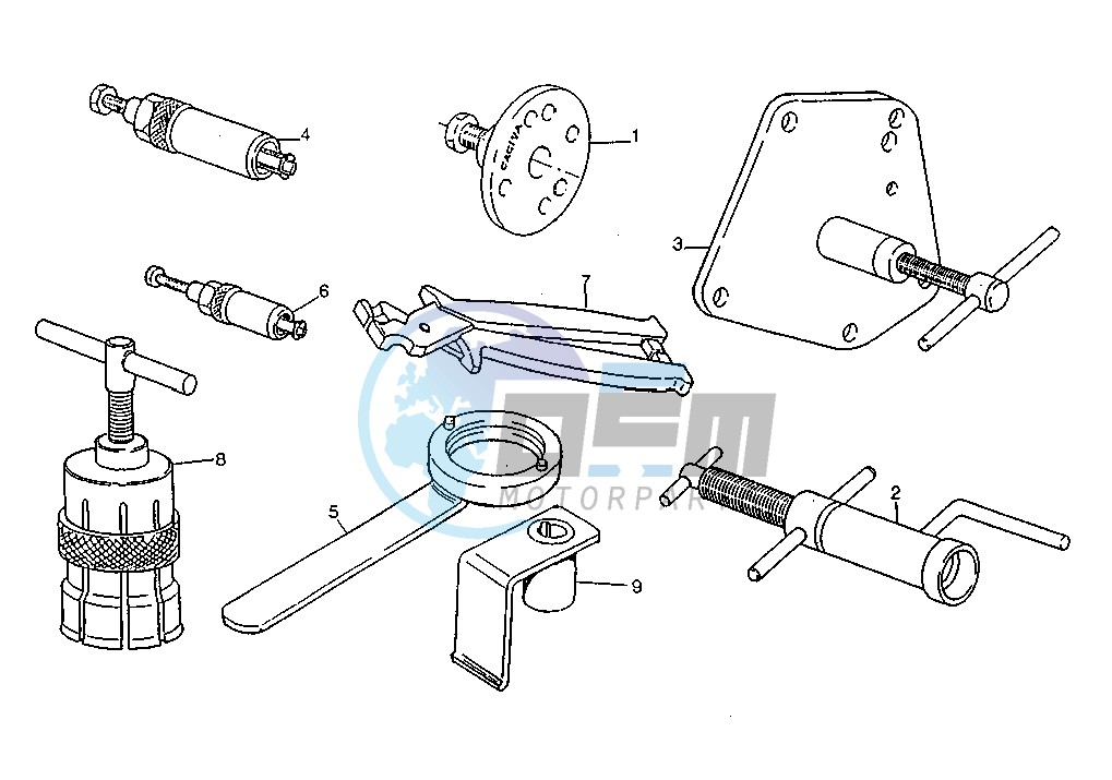 WORKSHOP SERVICE TOOLS