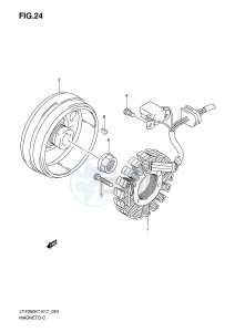 LT-F250 (E17) drawing MAGNETO (E4)