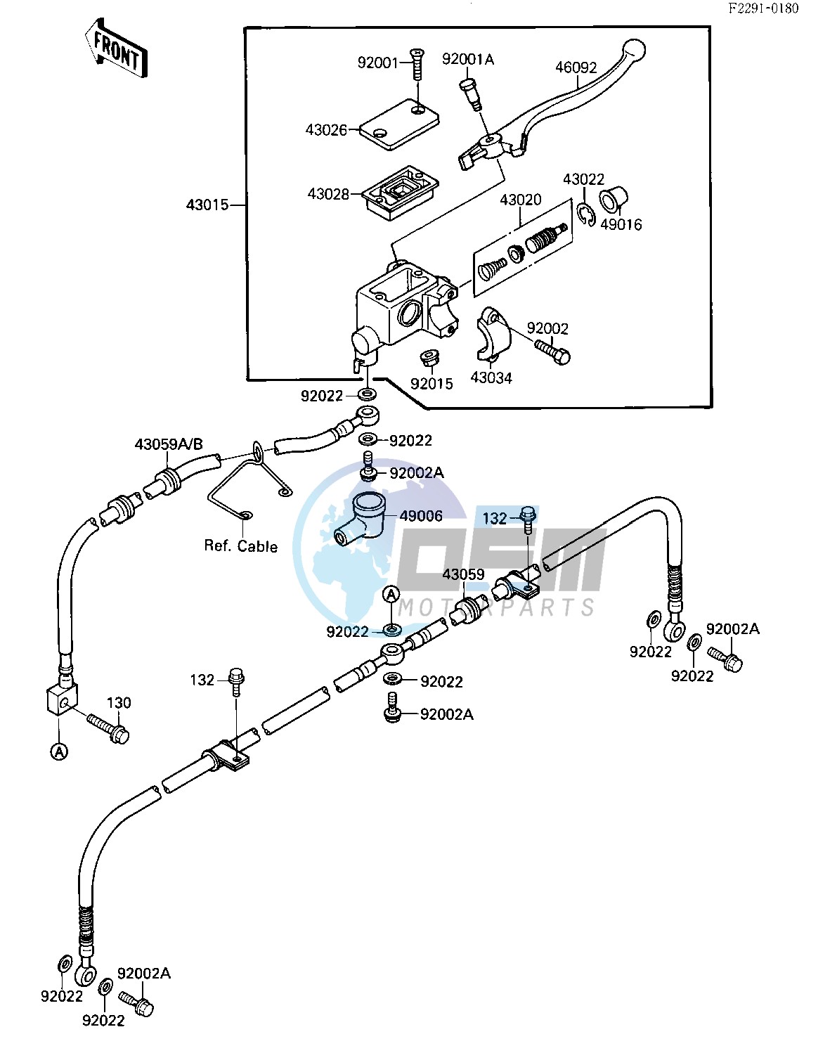 FRONT MASTER CYLINDER