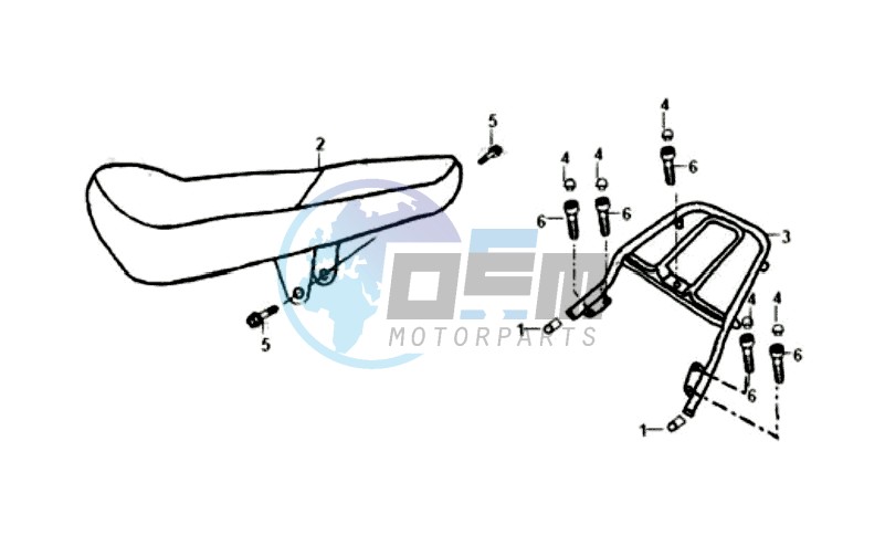 BUDDYSEAT - REAR LUGGAGE FRAME