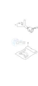 DF 9.9B drawing Remocon Cable Electric Starter