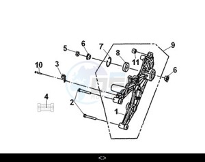 JOYRIDE 300 (LJ30W3-EU) (M3) drawing RR. FORK