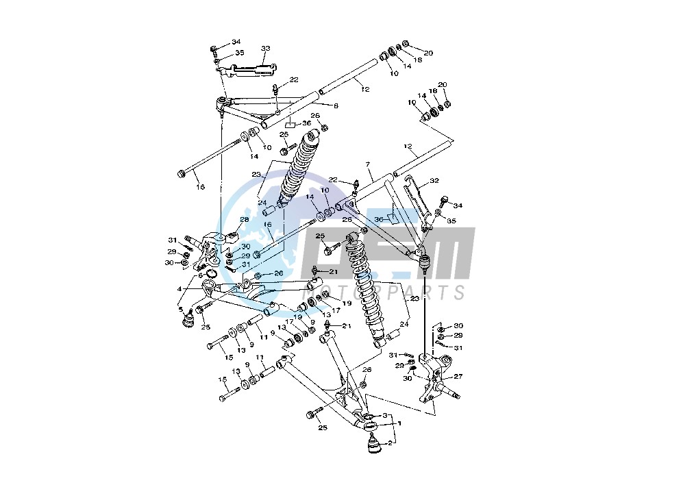 FRONT SUSPENSION WHEEL