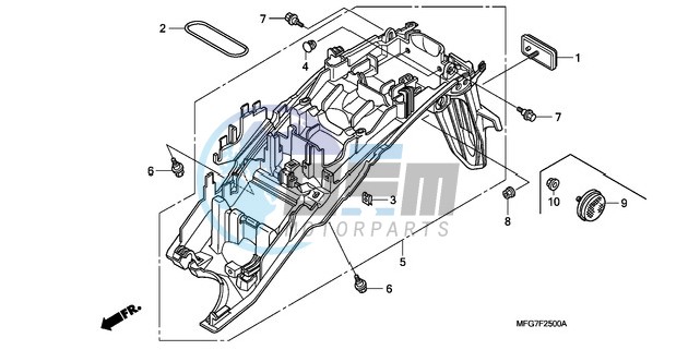 REAR FENDER