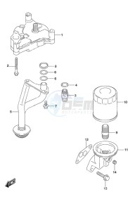 DF 70A drawing Oil Pump