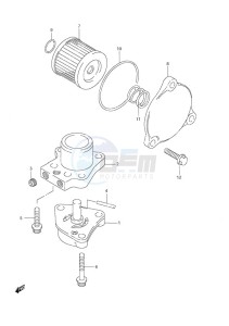 DF 9.9 drawing Oil Pump