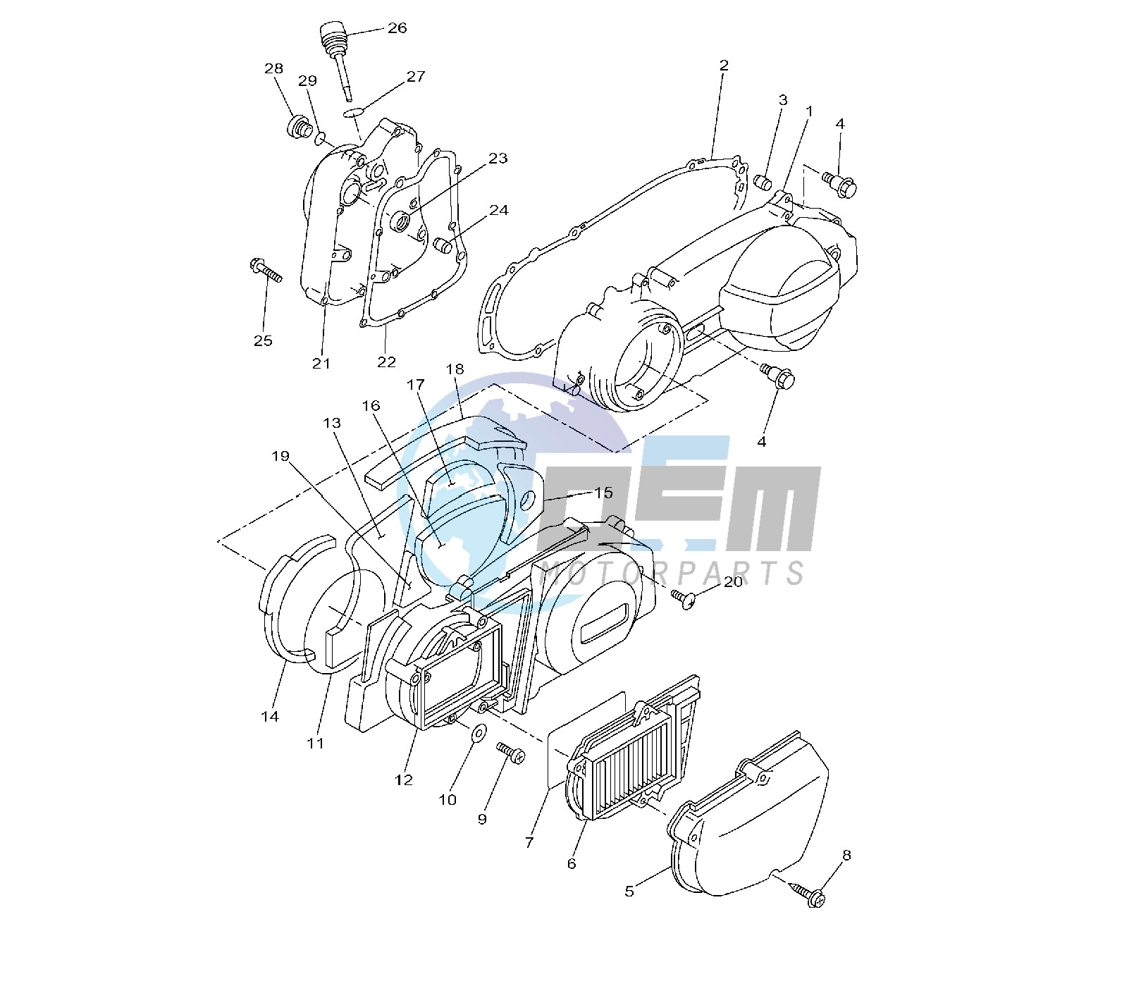 CRANKCASE COVER