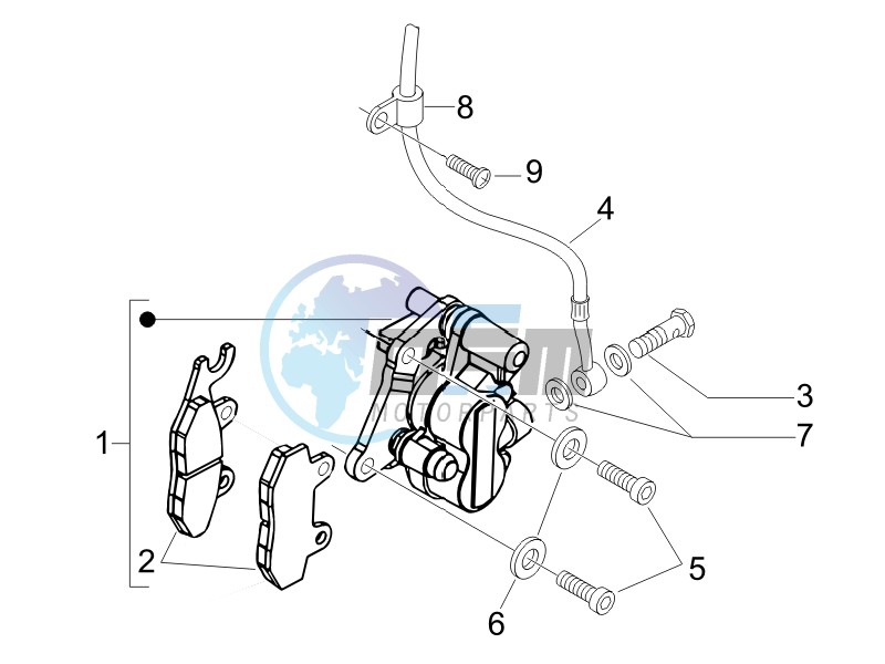 Brakes hose  - Calipers