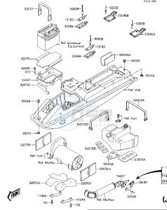 JF 650 A [X2] (A1-A2) [X2] drawing HULL FITTINGS -- JF650-A2- -