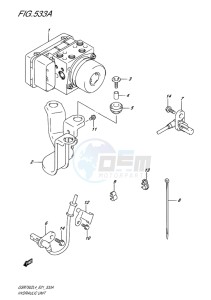 GSR750Z ABS EU drawing HYDRAULIC UNIT