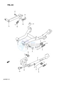 GSF400 (E2) Bandit drawing STAND