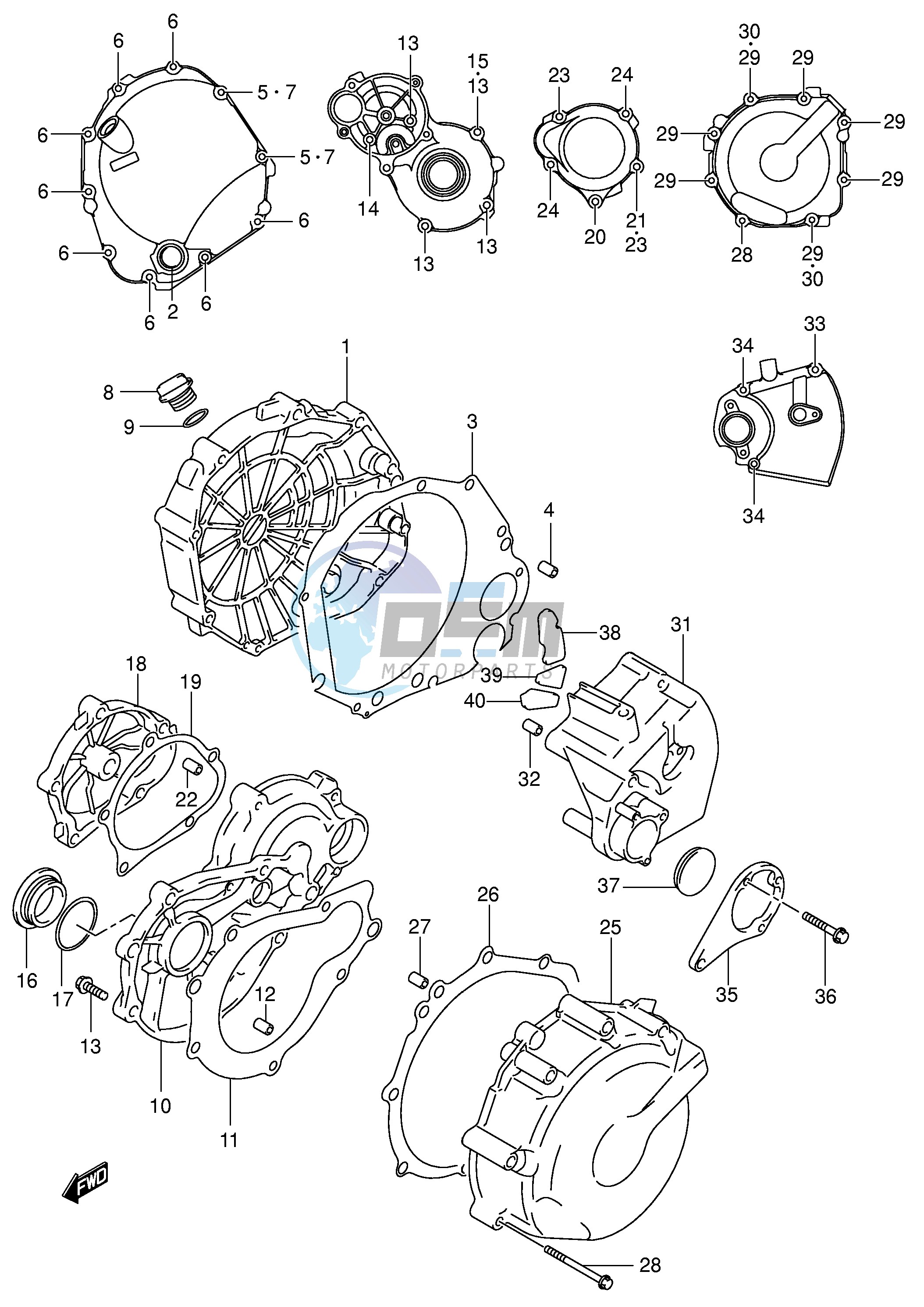 CRANKCASE COVER