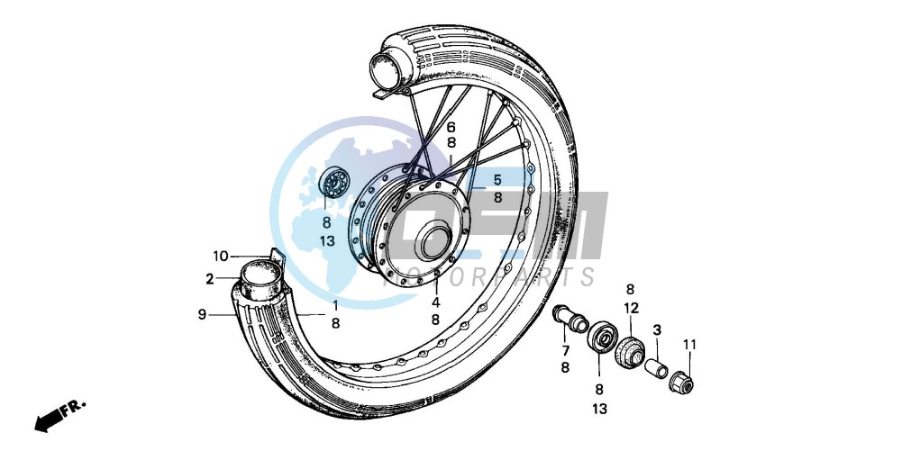 FRONT WHEEL