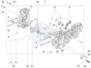 SPRINT 150 4T 3V IGET ABS-NOABS E2-E3-E4 (APAC) drawing Crankcase