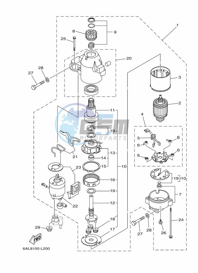 STARTER-MOTOR