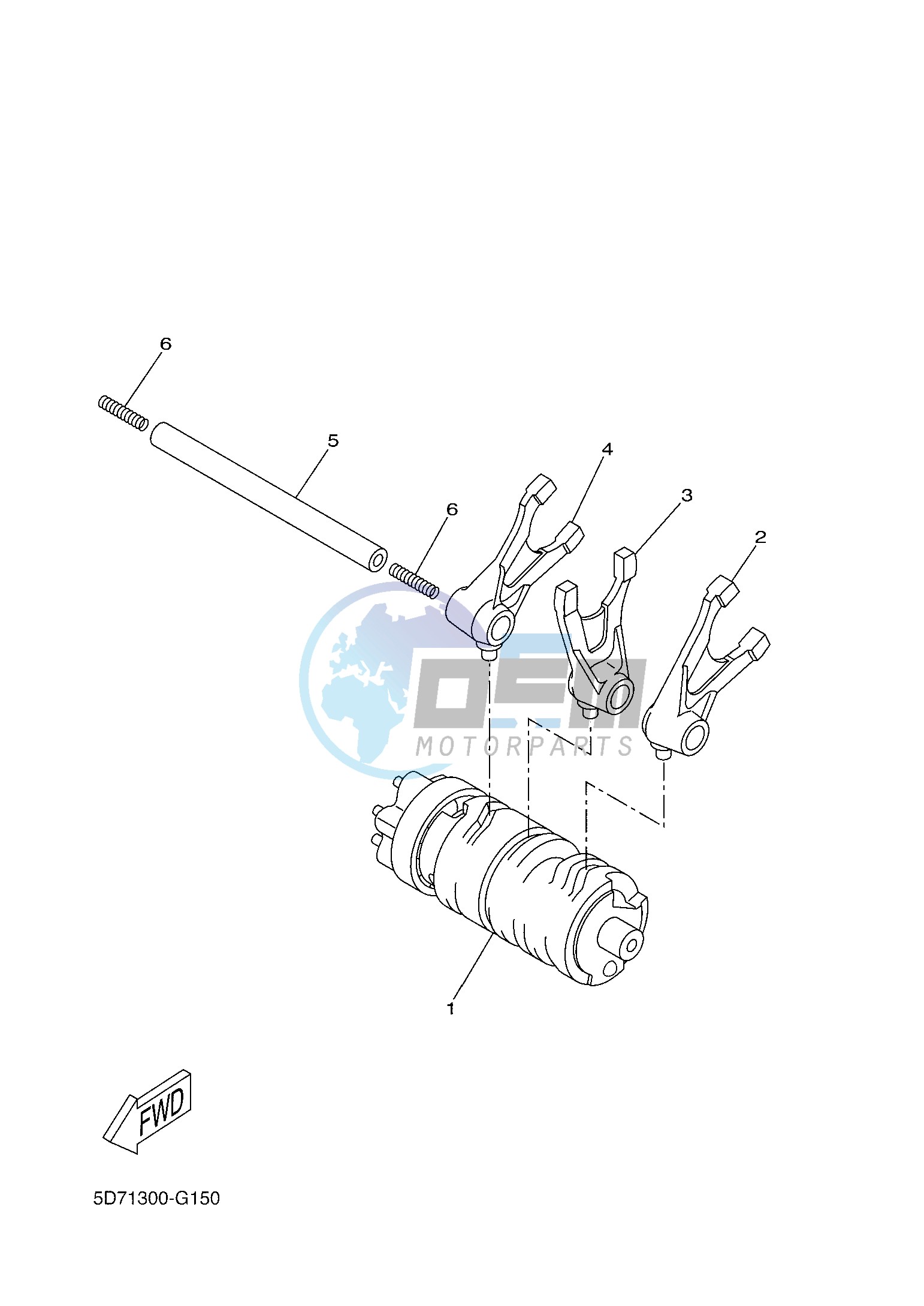 SHIFT CAM & FORK