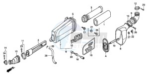 CT110 drawing AIR CLEANER (2)