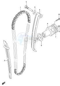 GZ250 (K2) drawing GASKET