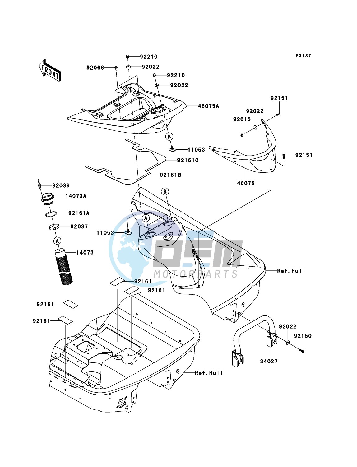 Hull Rear Fittings