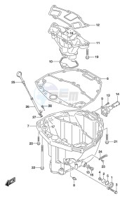 DF 225 drawing Oil Pan