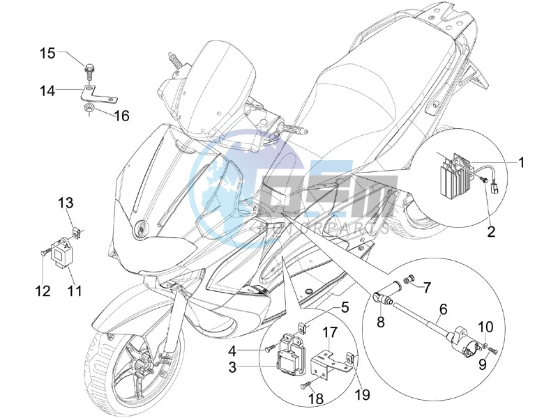 Voltage Regulators - Electronic Control Units (ecu) - H.T. Coil