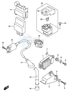 GSX-R125 drawing ELECTRICAL