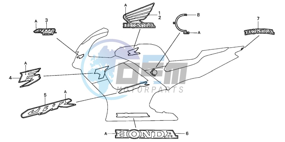 MARK (CBR600F3V-TYPE3)