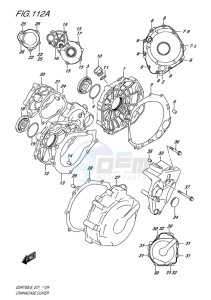 GSR750 ABS EU drawing CRANKCASE COVER