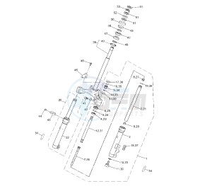 CS JOG R 50 drawing FRONT FORK