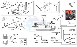 RXV-SXV 450-550 Enduro-Supermotard drawing Electrical system II