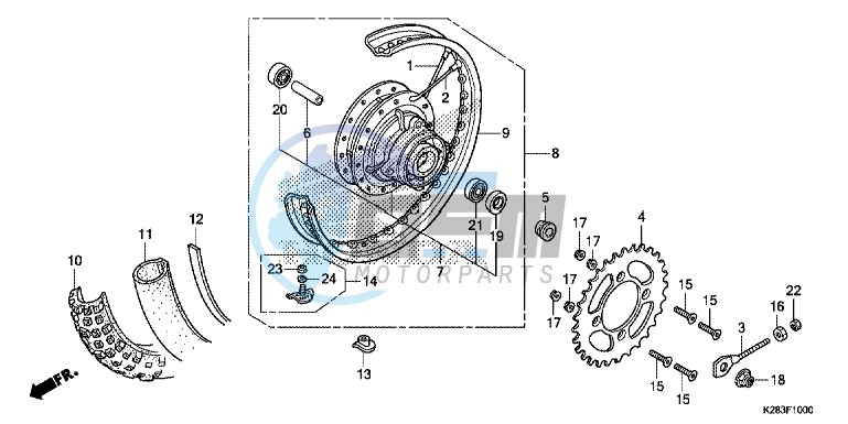 REAR WHEEL