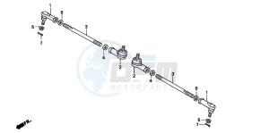 TRX300 FOURTRAX 300 drawing TIE ROD