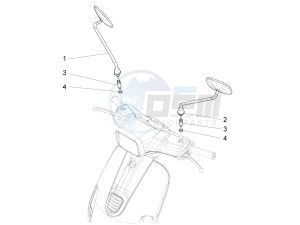 S 125 4T 3V E3 ie Taiwan drawing Mirror