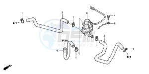 ST1300 drawing AIR INJECTION CONTROL VALVE