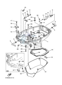 70B drawing BOTTOM-COWLING