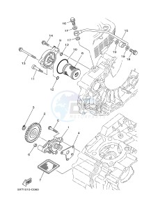 YFM250R RAPTOR 250 (33B8) drawing OIL PUMP