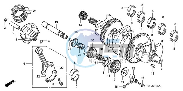 CRANKSHAFT/PISTON