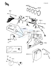 KZ 440 A [LTD] (A2-A4) [LTD] drawing CHASSIS ELECTRICAL EQUIPMENT -- 81-83 A2_A3_A4- -