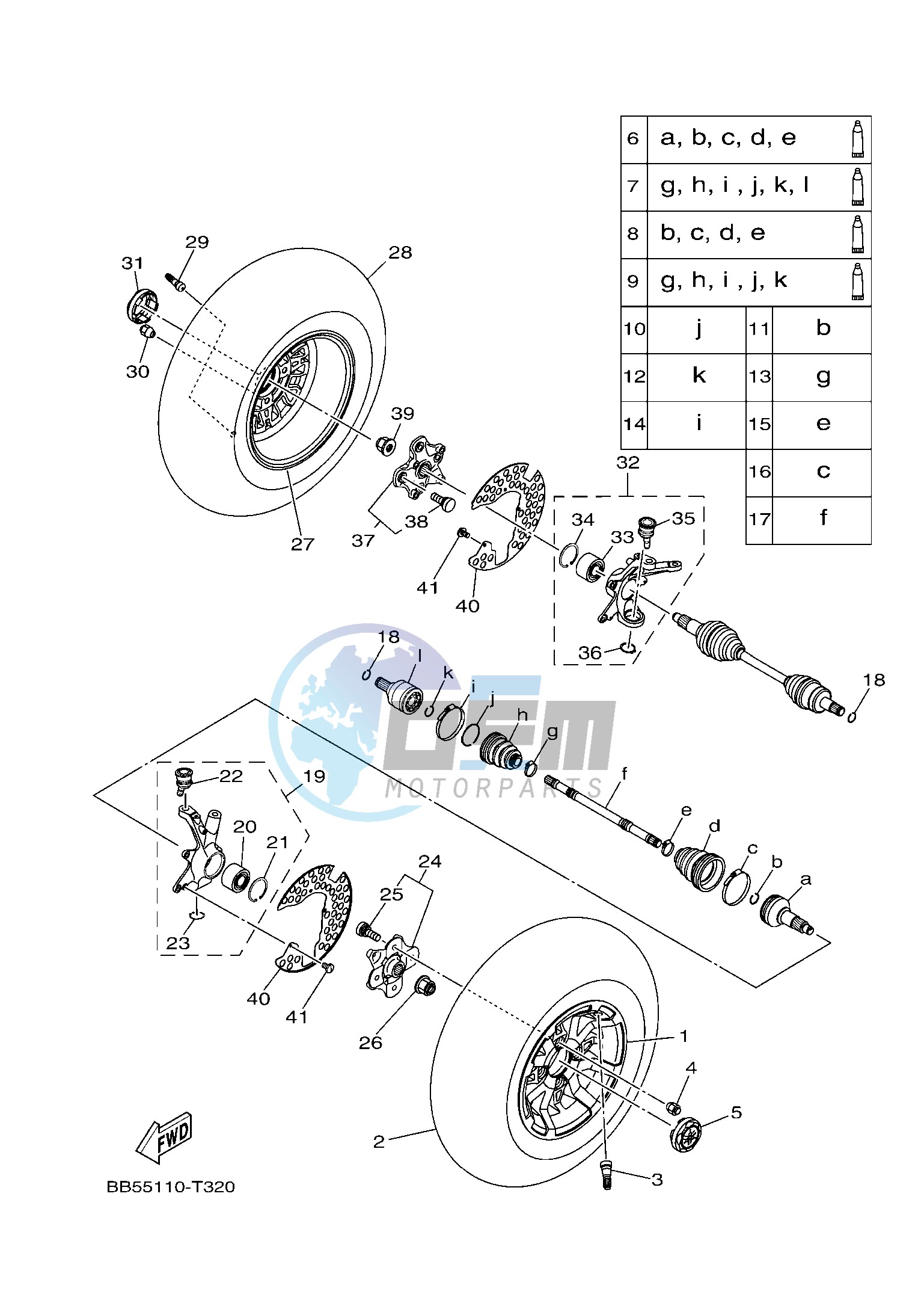 FRONT WHEEL