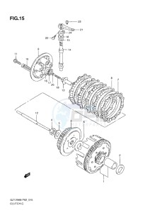 GZ125 Marauder drawing CLUTCH