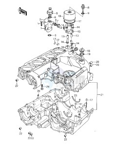 KZ 1000 A [KZ1000] (A3-A4) [KZ1000] drawing CRANKCASE_BREATHER COVER -- 79-80 A3_A3A_A4- -