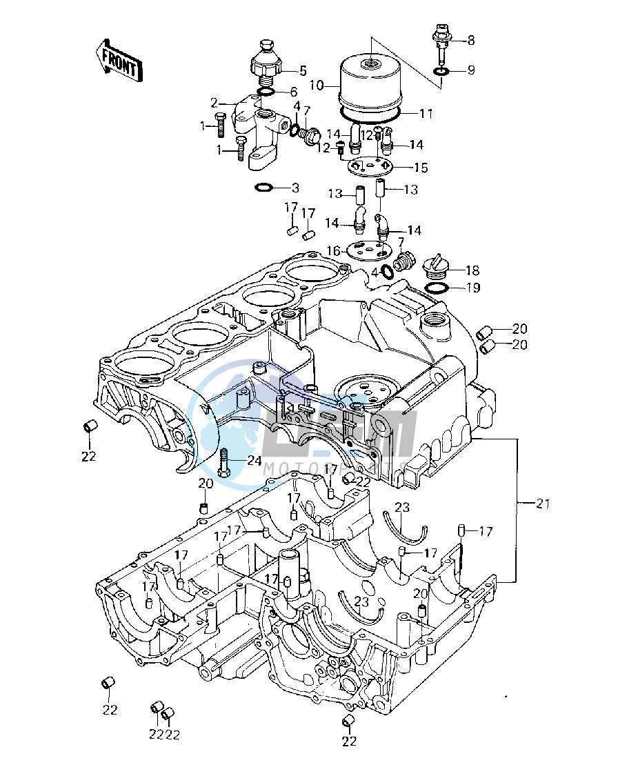 CRANKCASE_BREATHER COVER -- 79-80 A3_A3A_A4- -