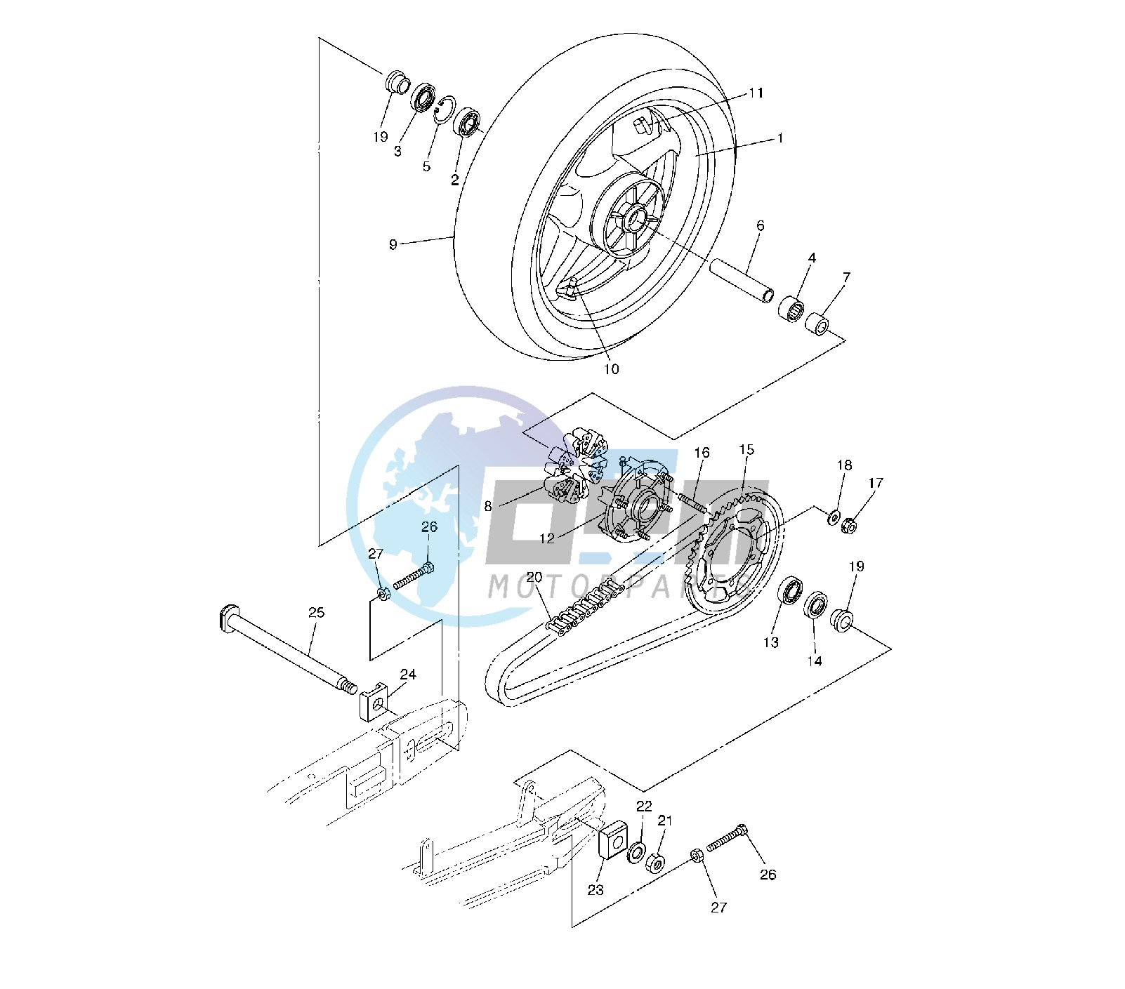 REAR WHEEL