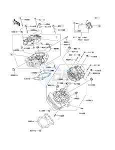 VN 1500 B [VULCAN 88 SE] (B1-B3) N7FA drawing CYLINDER HEAD